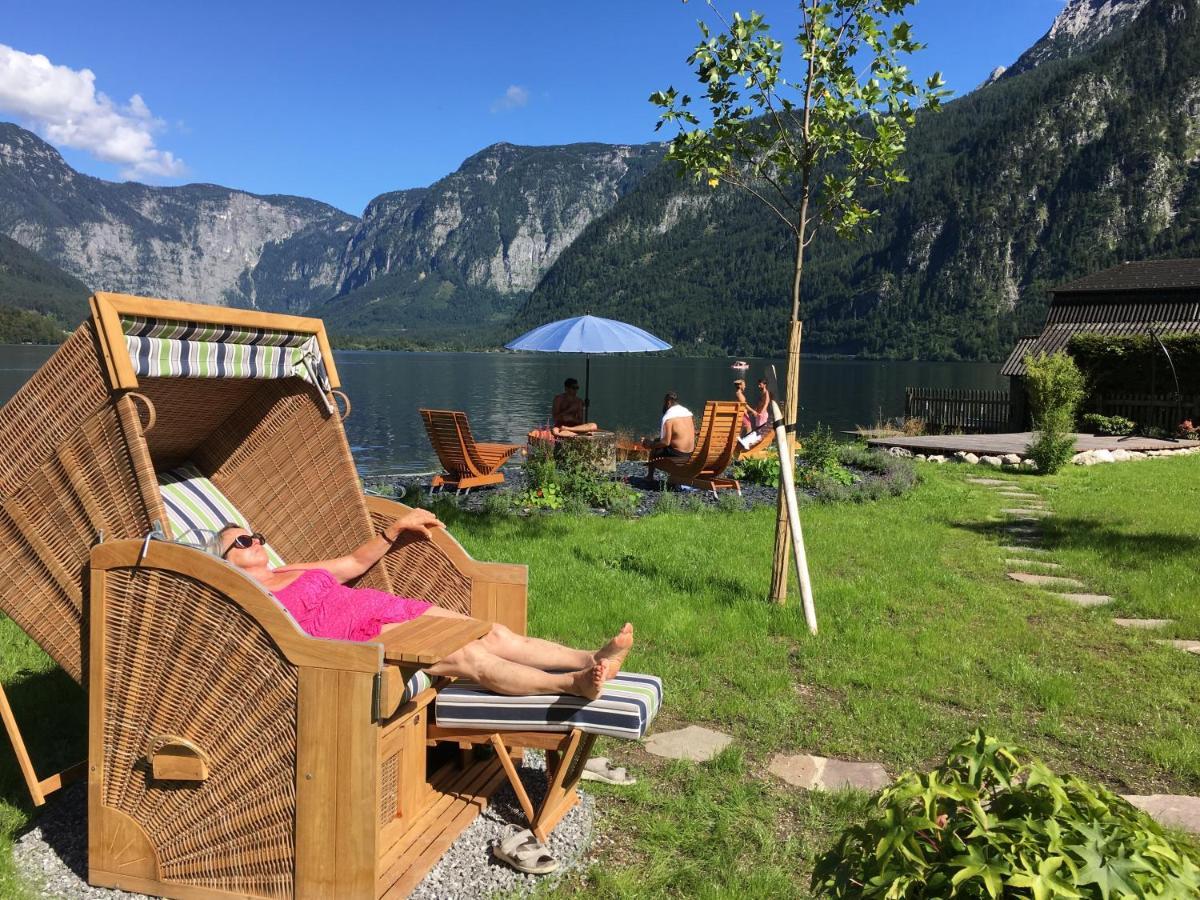 Glueck Am See - Apartment Mit Seezugang Hallstatt Exteriér fotografie